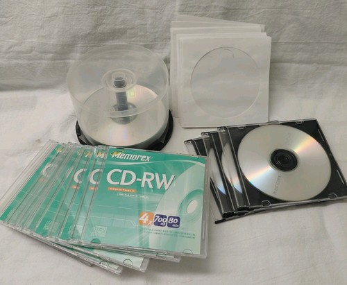 Lot blank compact discs - lot, of