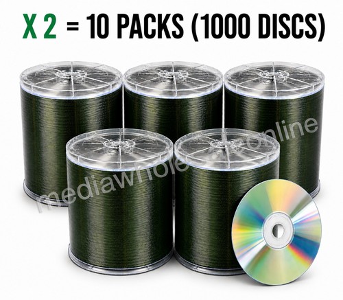 1000 verbatim cd silver - cd,